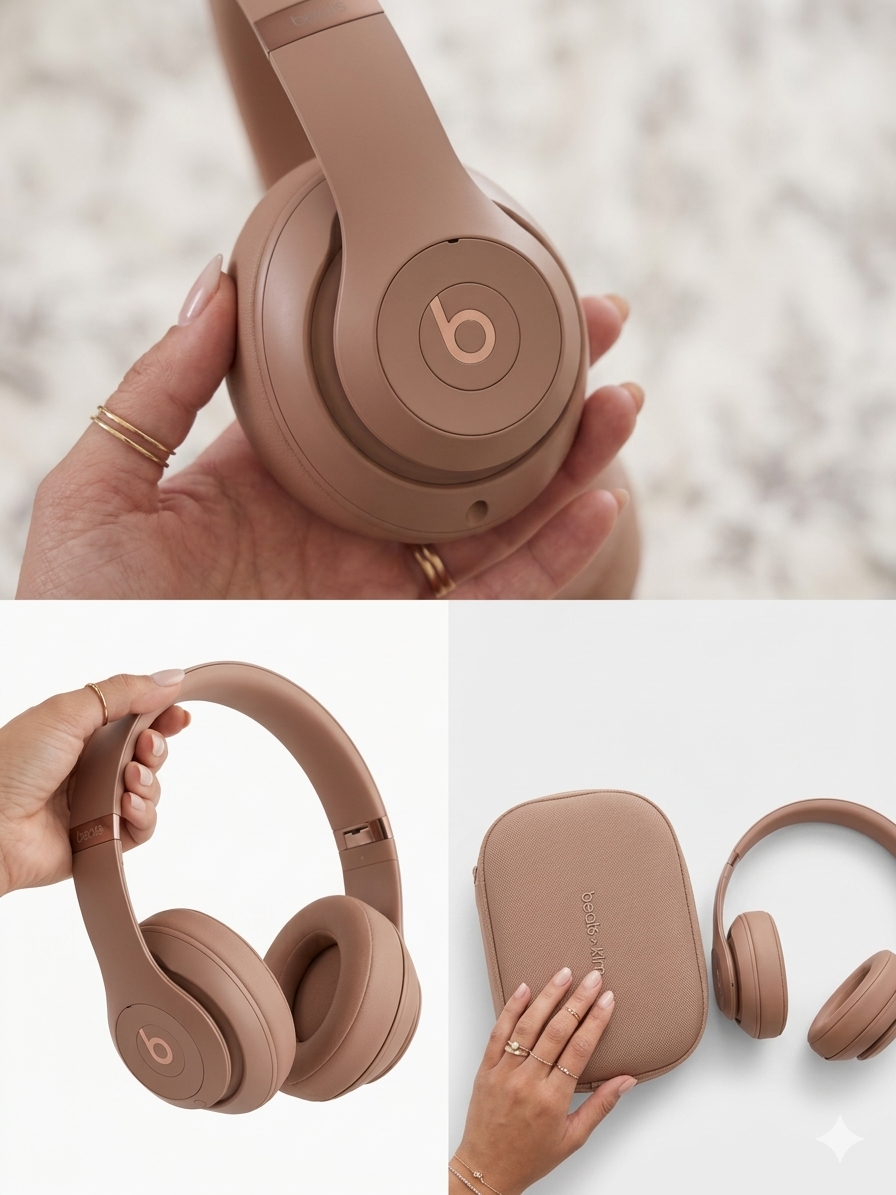 Beats x Kim Kardashian Special Edition Studio3 Wireless – "Dune" pre owned